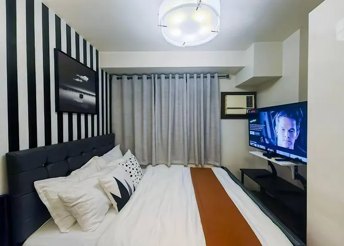 Citispace 1br Condotel At Ridgewood Towers Near Bgc Airport #rw07a